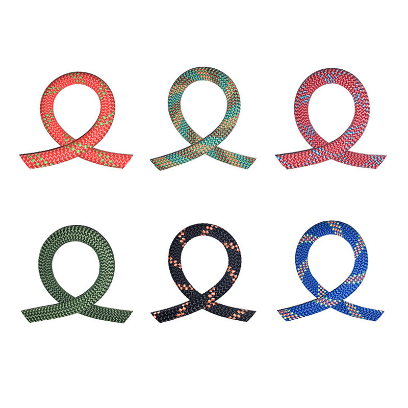 Corda intrecciata in nylon da 10 mm, 2.200 kg, per fuga, sopravvivenza antincendio, backup, arrampicata, escursionismo, salvataggio