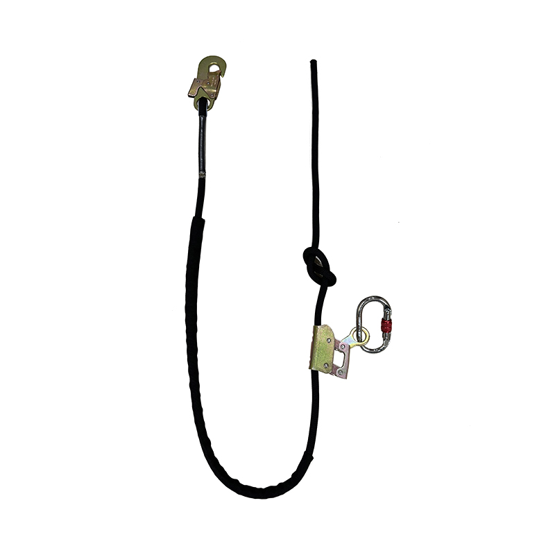 Posizionare il cavo di sicurezza con corda in nylon